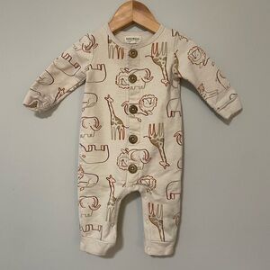 Rabbit + Bear Romper